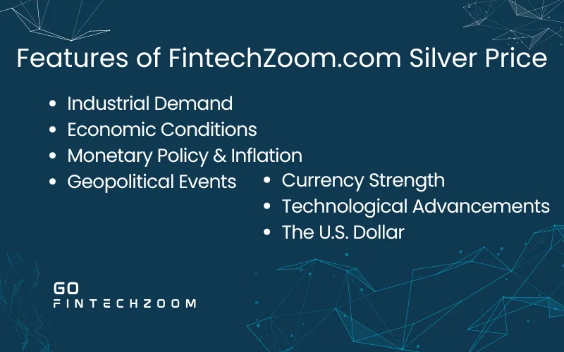 FintechZoom.com Silver Price 1 Features of FintechZoom.com Silver Price_